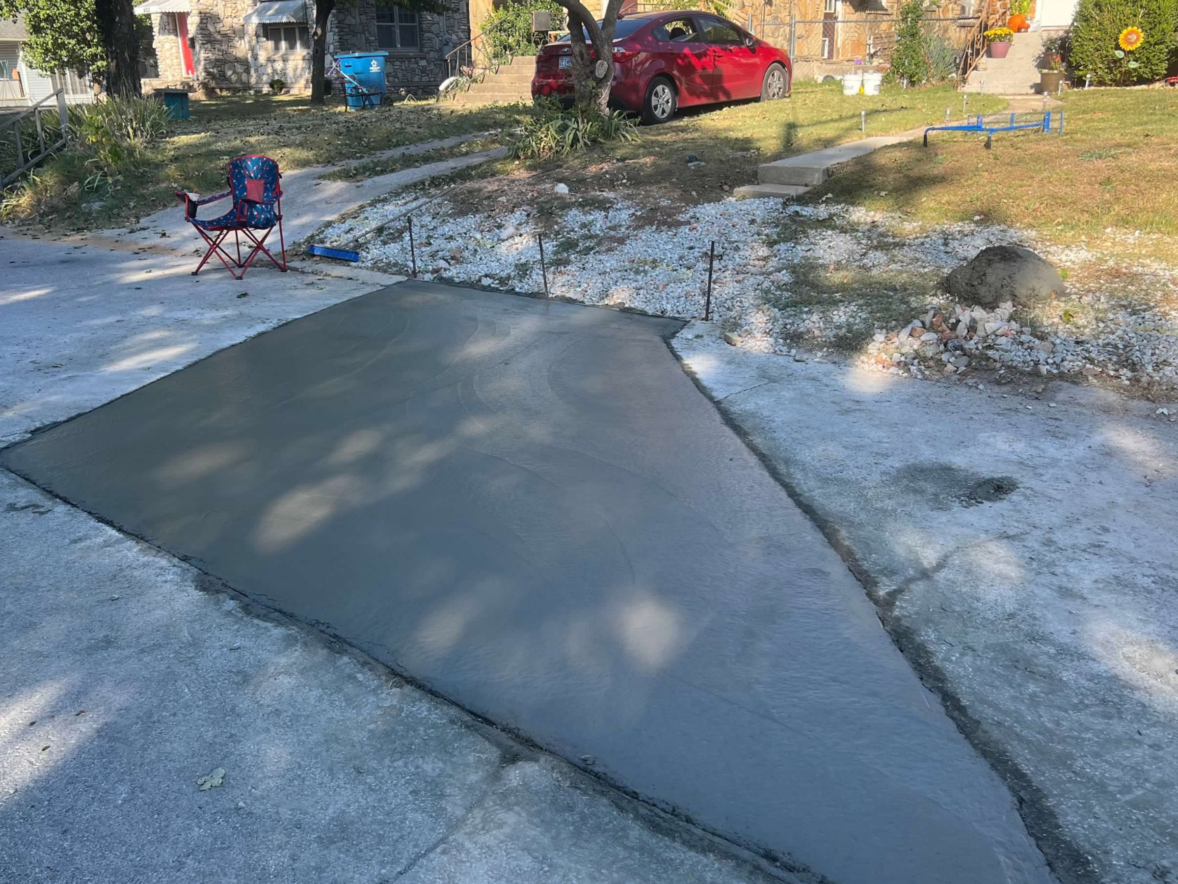 Replacing a Section of Concrete Within Existing Pavement