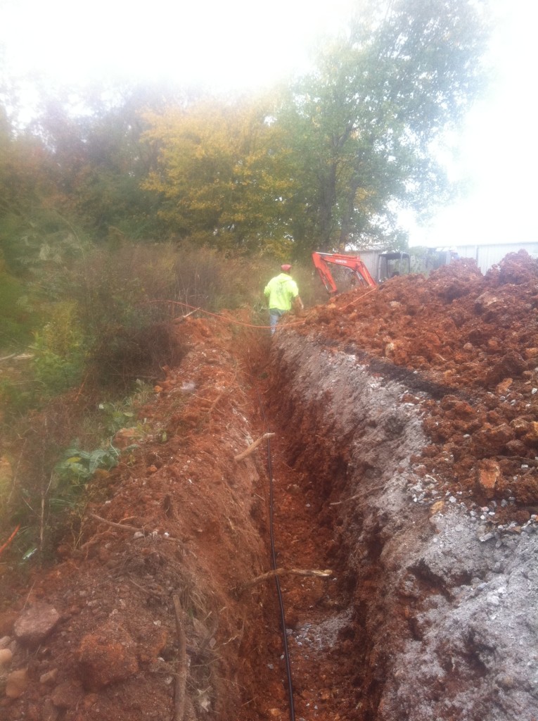 LOCATE AND EXPOSE SEPTIC TANK ,CARTHAGE MISSOURI