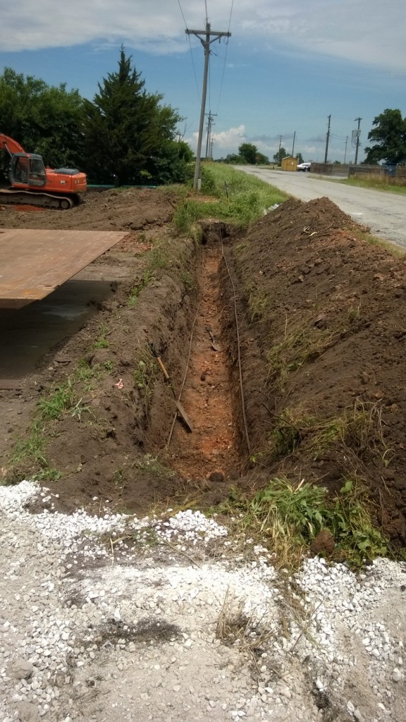FIBER EXPOSED AT 7 INCHES IN NEOSHO MISSOURI