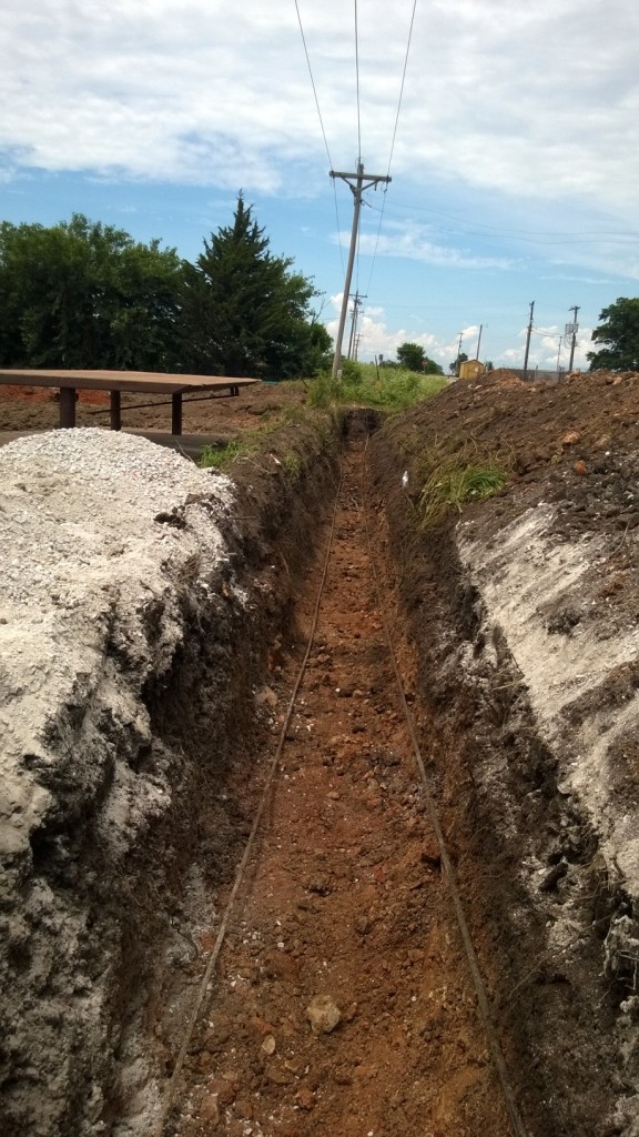 FIBER EXPOSED AT 7 INCHES IN NEOSHO MISSOURI