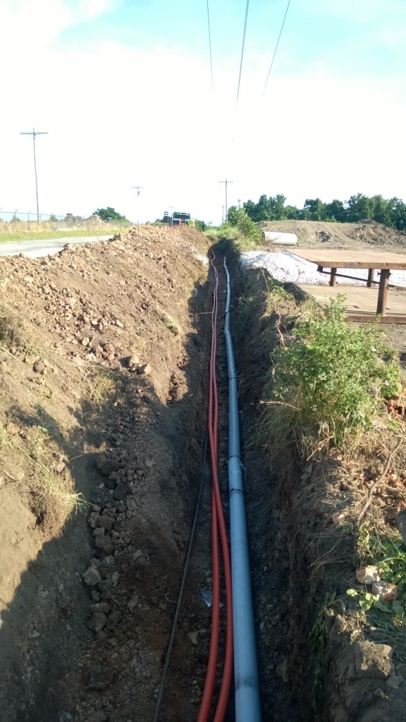 FIBER EXPOSED AT 7 INCHES IN NEOSHO MISSOURI