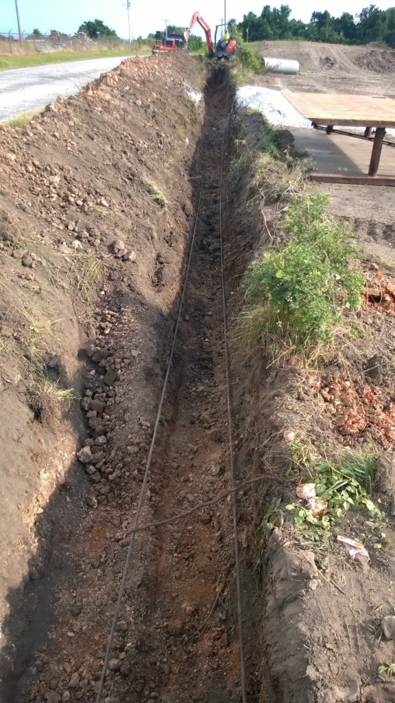 FIBER EXPOSED AT 7 INCHES IN NEOSHO MISSOURI