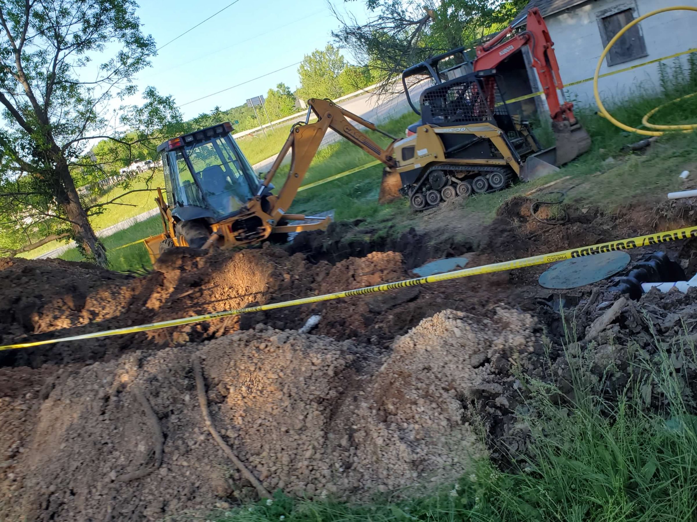 An Active Septic Job Needs a Clearly Defined Work Area