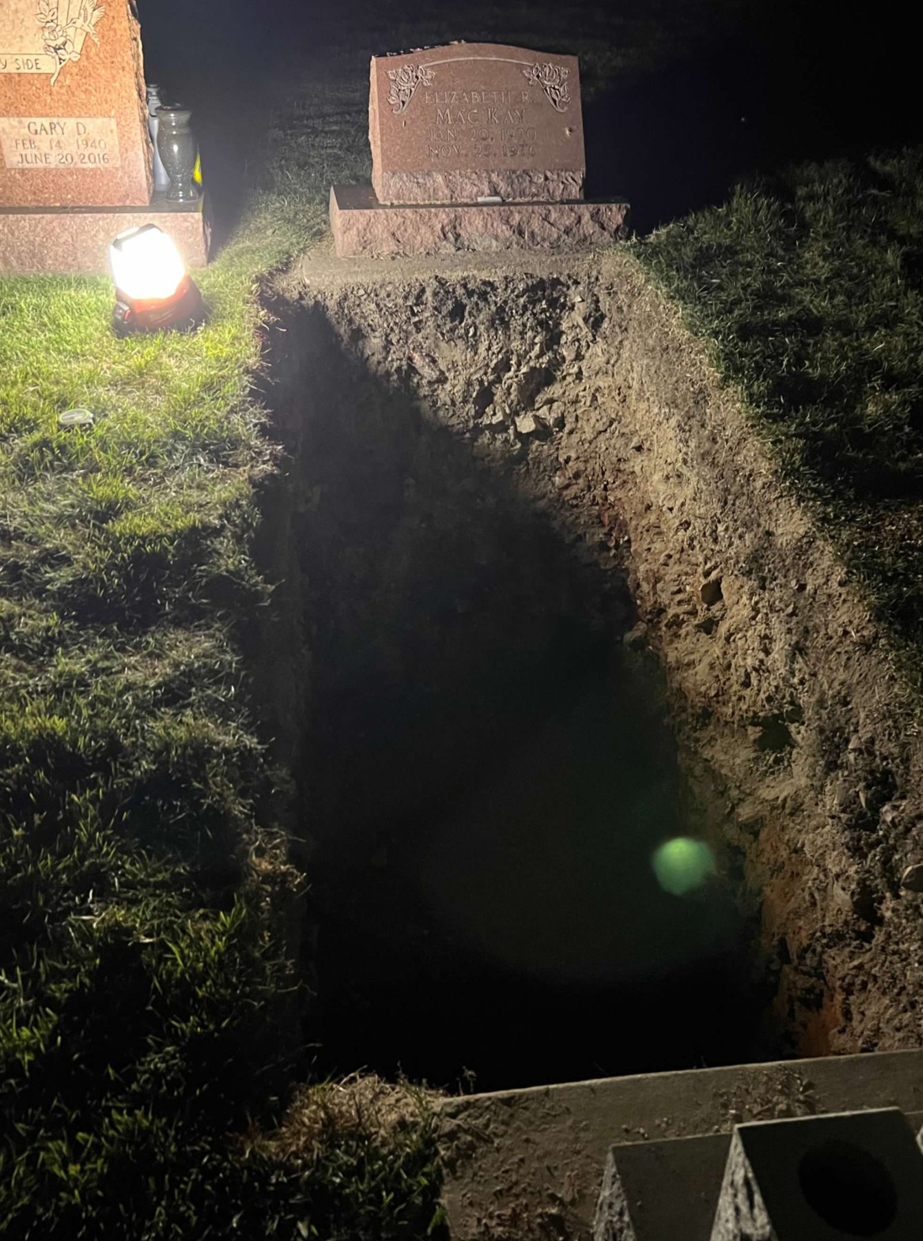 Grave Excavation Requires Care Beyond the Opening