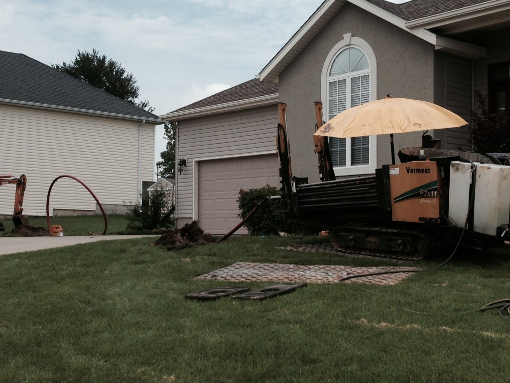 DIRECTIONAL DRILLING AT STARBUCKS ,JOPLIN MISSOURI