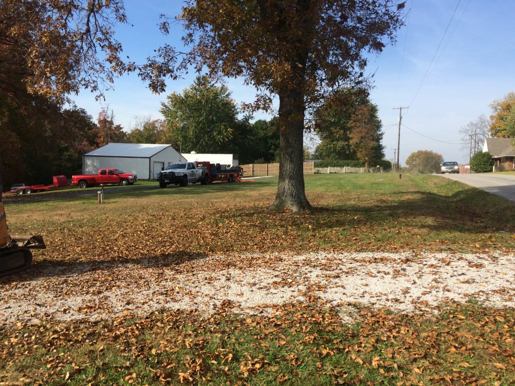 INSTALLED UNDERGROUND DRAINAGE