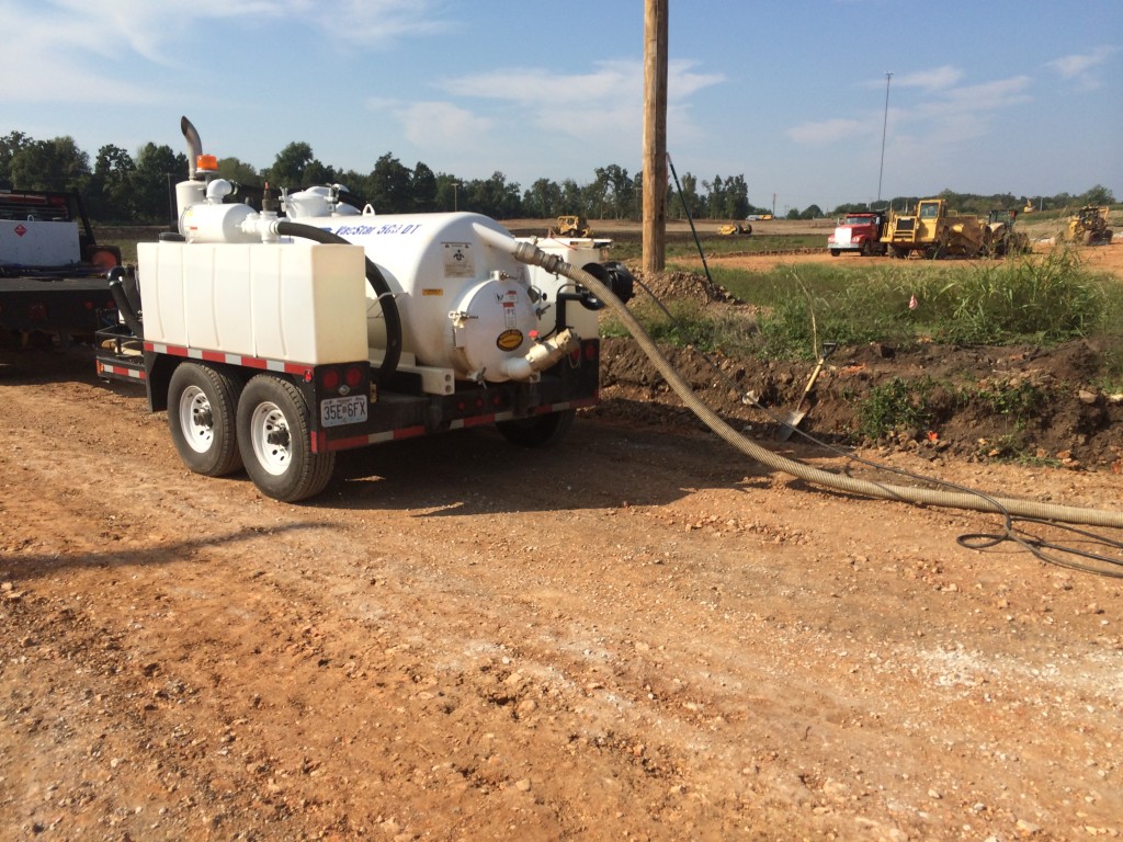 INSTALLED UNDERGROUND DRAINAGE