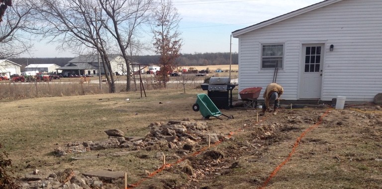 LOWERING FIBER AT NEW LOVES - NEOSHO, MISSOURI