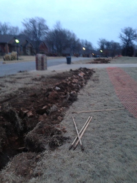 LOWERING FIBER AT NEW LOVES - NEOSHO, MISSOURI