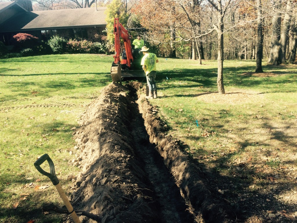DIRECTIONAL DRILLING UNDER HOUSE TO REPAIR WATERLINE IN NEOSHO, MO