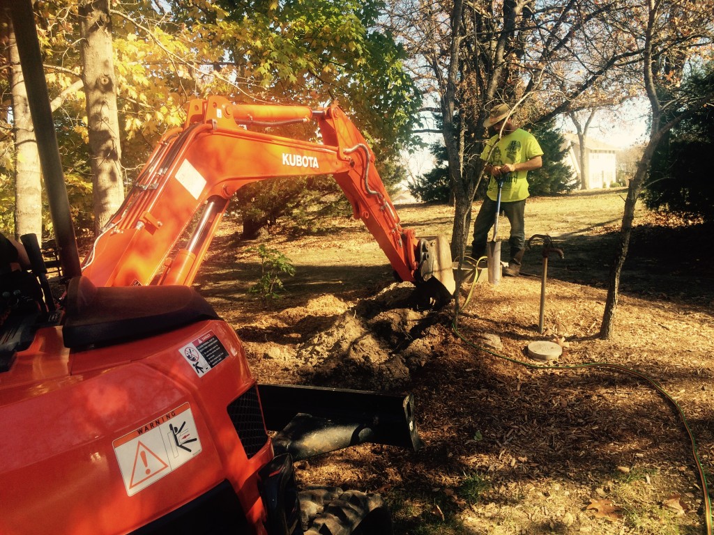 DIRECTIONAL DRILLING UNDER HOUSE TO REPAIR WATERLINE IN NEOSHO, MO